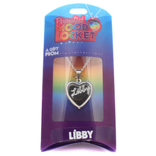 Load image into Gallery viewer, Personalised Mood Lockets H-Z