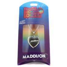 Load image into Gallery viewer, Personalised Mood Lockets H-Z