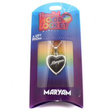 Load image into Gallery viewer, Personalised Mood Lockets H-Z