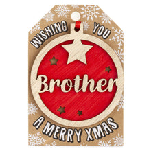 Load image into Gallery viewer, Personalised Christmas Tree Decorations A-I