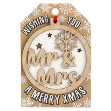 Load image into Gallery viewer, Personalised Christmas Tree Decorations A-I