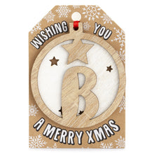 Load image into Gallery viewer, Personalised Christmas Tree Decorations A-I