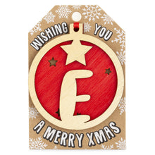 Load image into Gallery viewer, Personalised Christmas Tree Decorations A-I