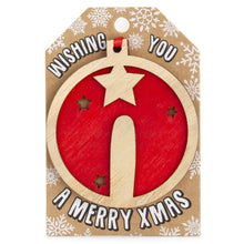 Load image into Gallery viewer, Personalised Christmas Tree Decorations A-I