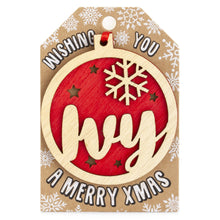 Load image into Gallery viewer, Personalised Christmas Tree Decorations I-Z