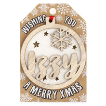 Load image into Gallery viewer, Personalised Christmas Tree Decorations I-Z