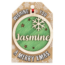 Load image into Gallery viewer, Personalised Christmas Tree Decorations I-Z