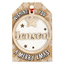 Load image into Gallery viewer, Personalised Christmas Tree Decorations I-Z