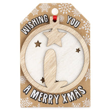 Load image into Gallery viewer, Personalised Christmas Tree Decorations I-Z