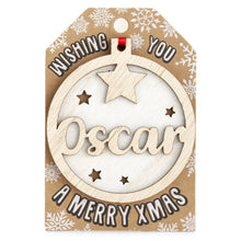 Load image into Gallery viewer, Personalised Christmas Tree Decorations I-Z