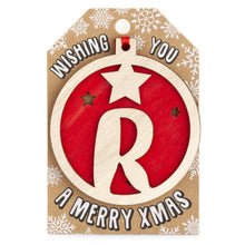 Load image into Gallery viewer, Personalised Christmas Tree Decorations I-Z