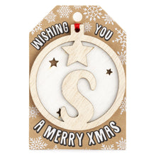 Load image into Gallery viewer, Personalised Christmas Tree Decorations I-Z