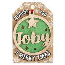 Load image into Gallery viewer, Personalised Christmas Tree Decorations I-Z