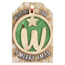 Load image into Gallery viewer, Personalised Christmas Tree Decorations I-Z