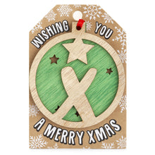 Load image into Gallery viewer, Personalised Christmas Tree Decorations I-Z