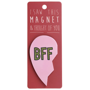 Fridge Magnet "BFF Left Heart"