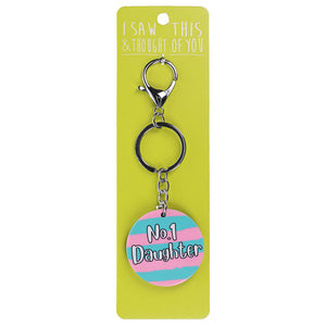 Keyring "No1 Daughter"