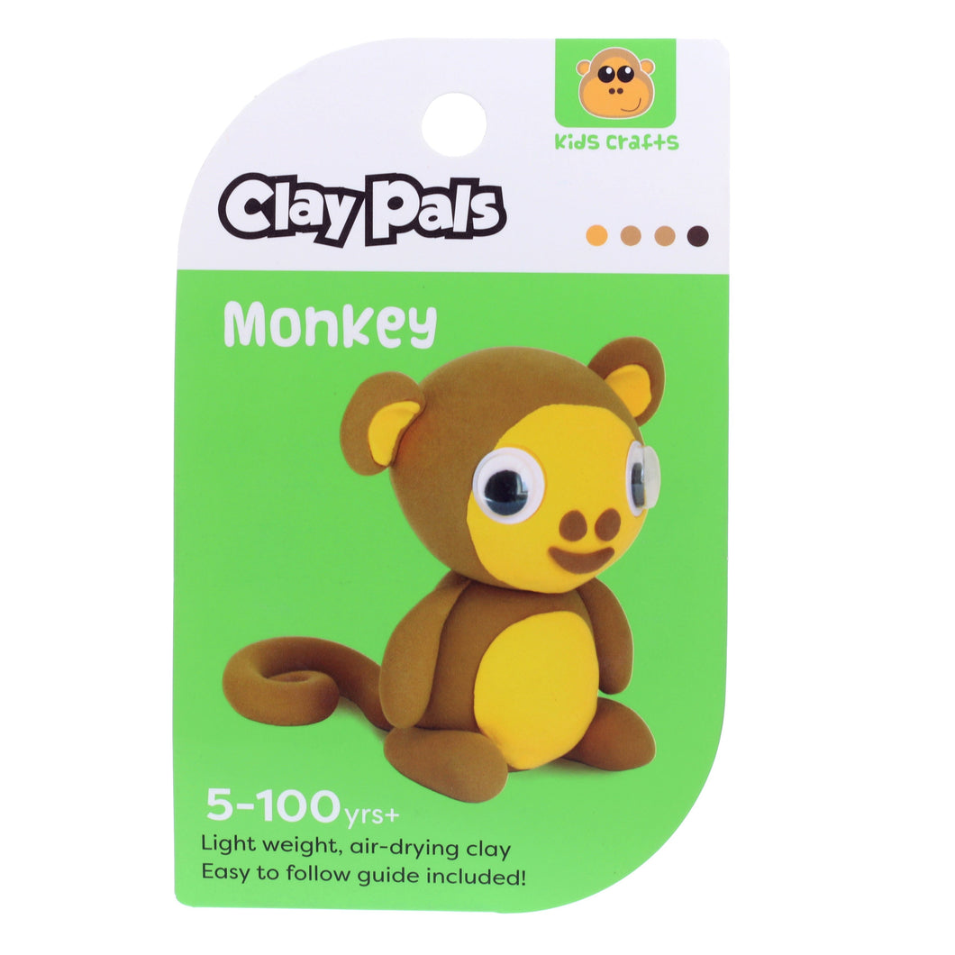 Monkey Clay Pal