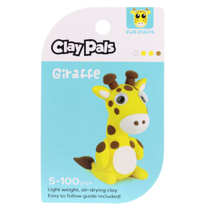 Giraffe Clay Pal