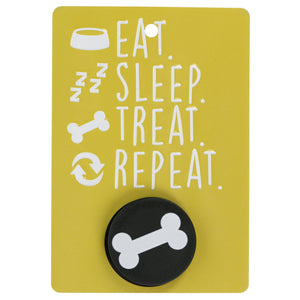 Eat Sleep Treat Repeat - Dog Lead Holder