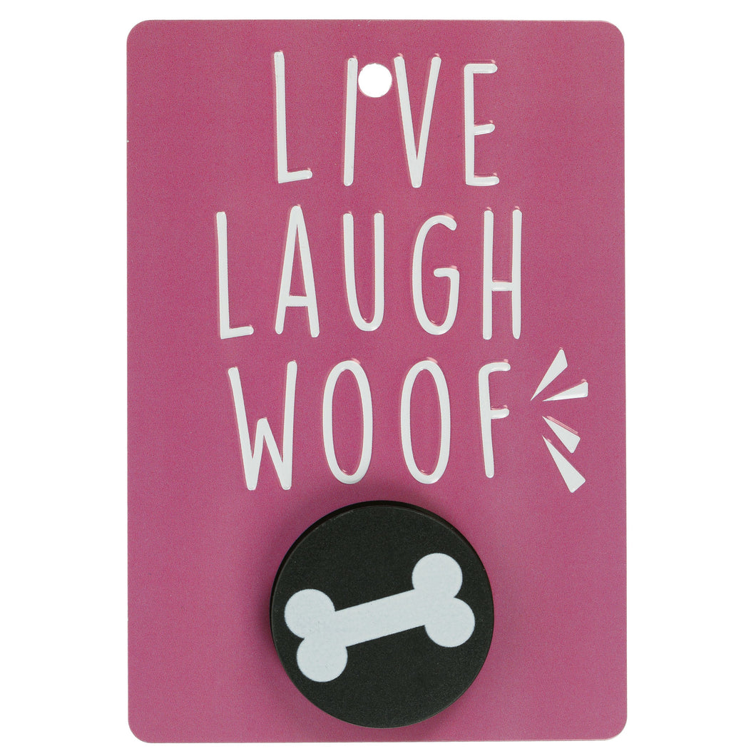 Live Laugh Woof - Dog Lead Holder