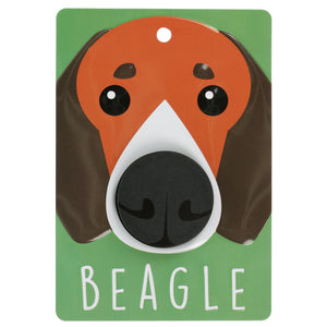 Beagle (red) - Dog Lead Holder