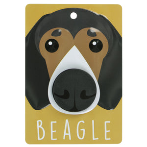 Beagle (tri-colour) - Dog Lead Holder