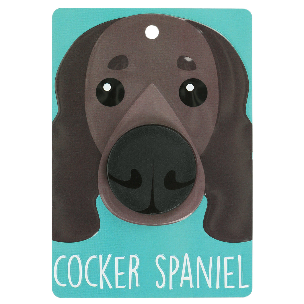 Cocker Spaniel (brown) - Dog Lead Holder