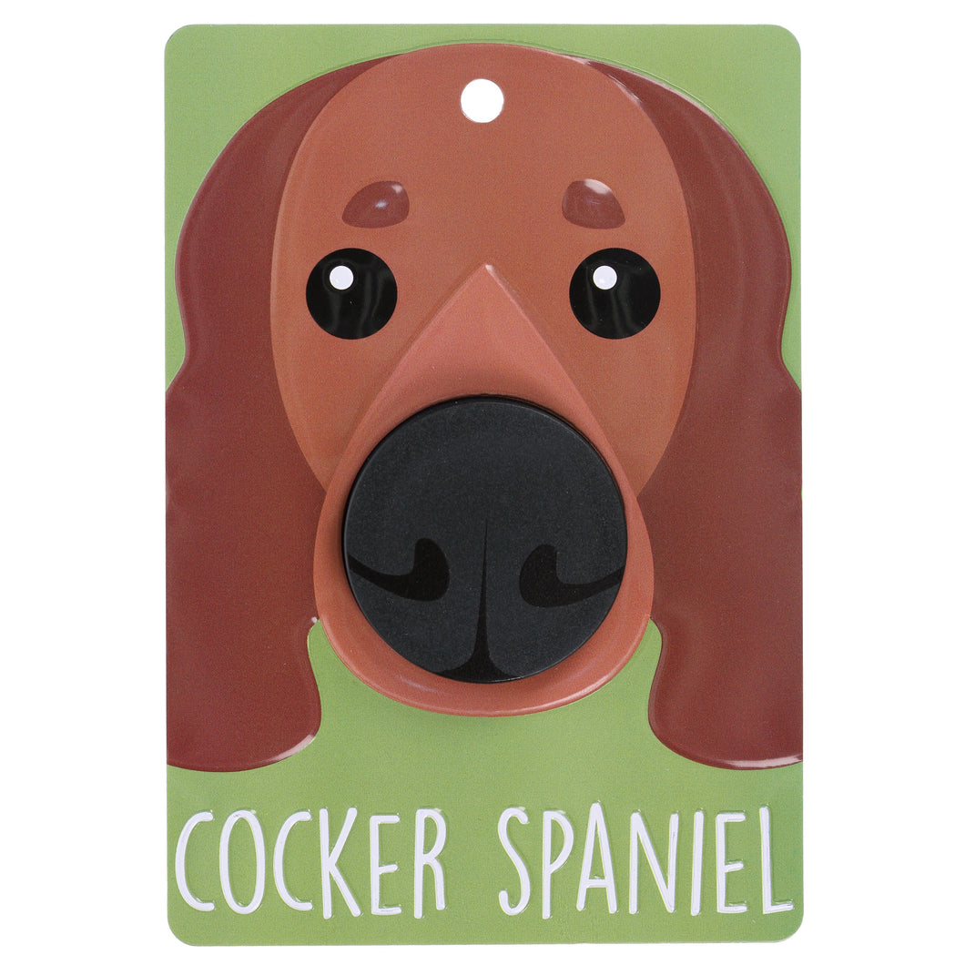 Cocker Spaniel (red) - Dog Lead Holder