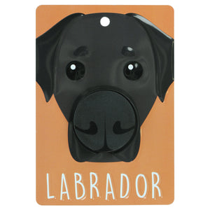 Labrador (chocolate) - Dog Lead Holder