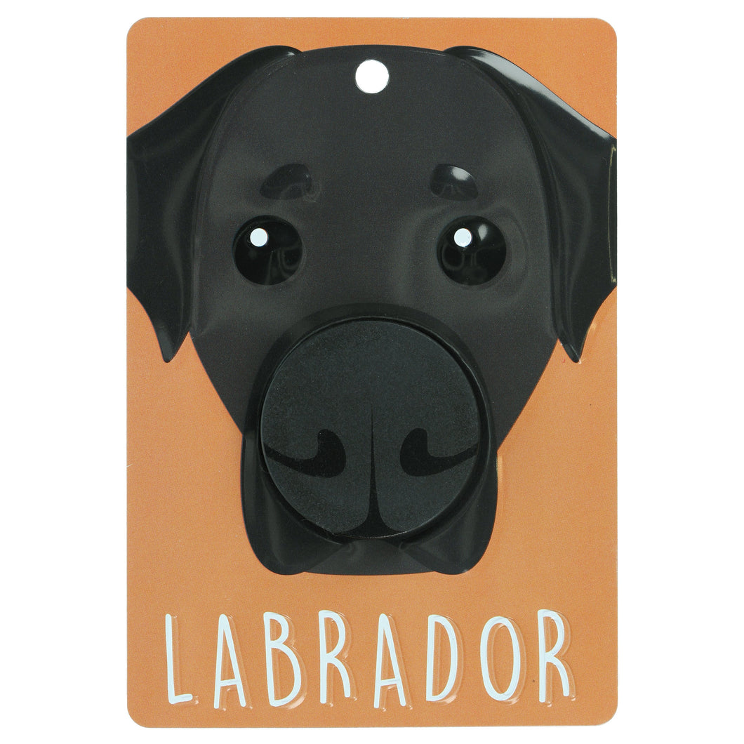 Labrador (chocolate) - Dog Lead Holder