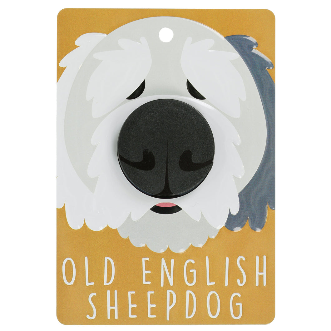 Old English Sheepdog - Dog Lead Holder