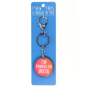 Keyring "Insta Famous"