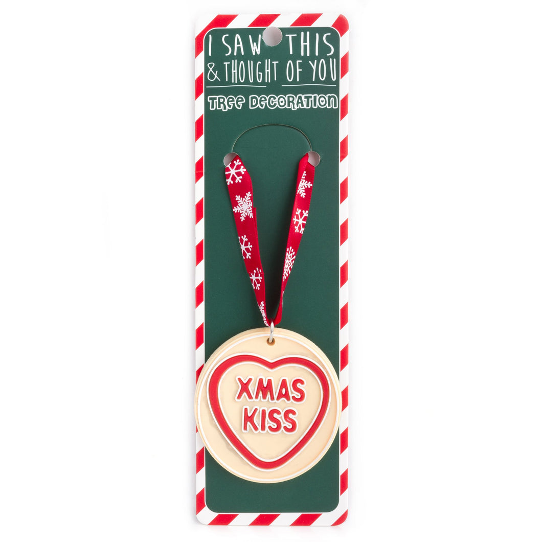 Xmas Kiss Tree Decoration