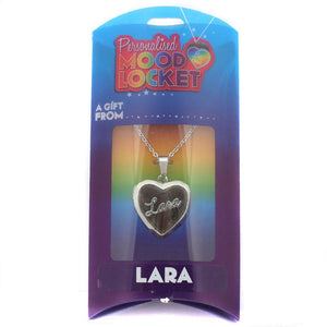 Personalised Mood Lockets H-Z