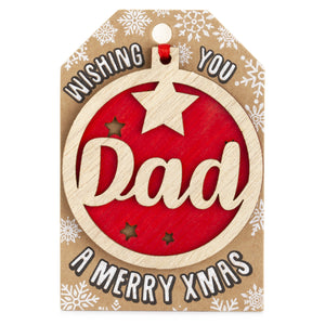 Personalised Christmas Tree Decorations A-I