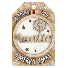 Load image into Gallery viewer, Personalised Christmas Tree Decorations A-I
