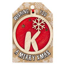 Load image into Gallery viewer, Personalised Christmas Tree Decorations I-Z
