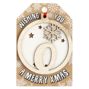 Personalised Christmas Tree Decorations I-Z