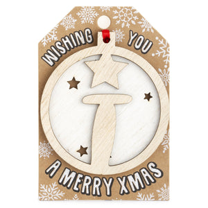 Personalised Christmas Tree Decorations I-Z