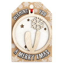 Load image into Gallery viewer, Personalised Christmas Tree Decorations I-Z
