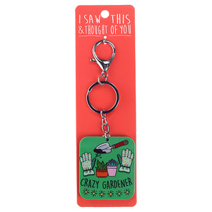 Keyring "Crazy Gardener"