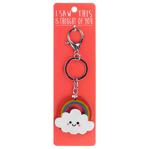 Keyring "Rainbow Cloud"