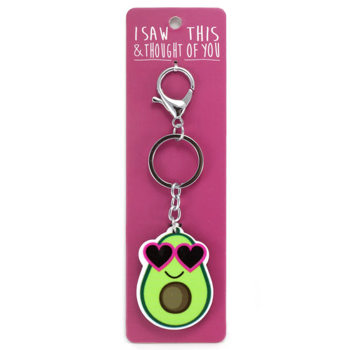 A KEYRING SAYING 'AVACADO'