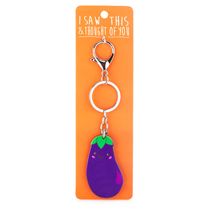 Keyring "Aubergine"