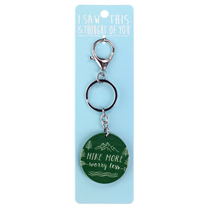 Keyring "Hike More"