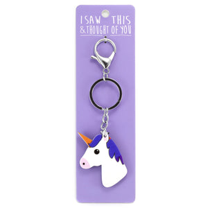 A KEYRING SAYING 'UNICORN'