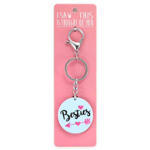 A KEYRING SAYING 'BESTIES'