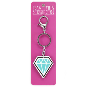 A KEYRING SAYING 'DIAMOND'