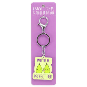 A KEYRING SAYING 'WERE A PAIR'